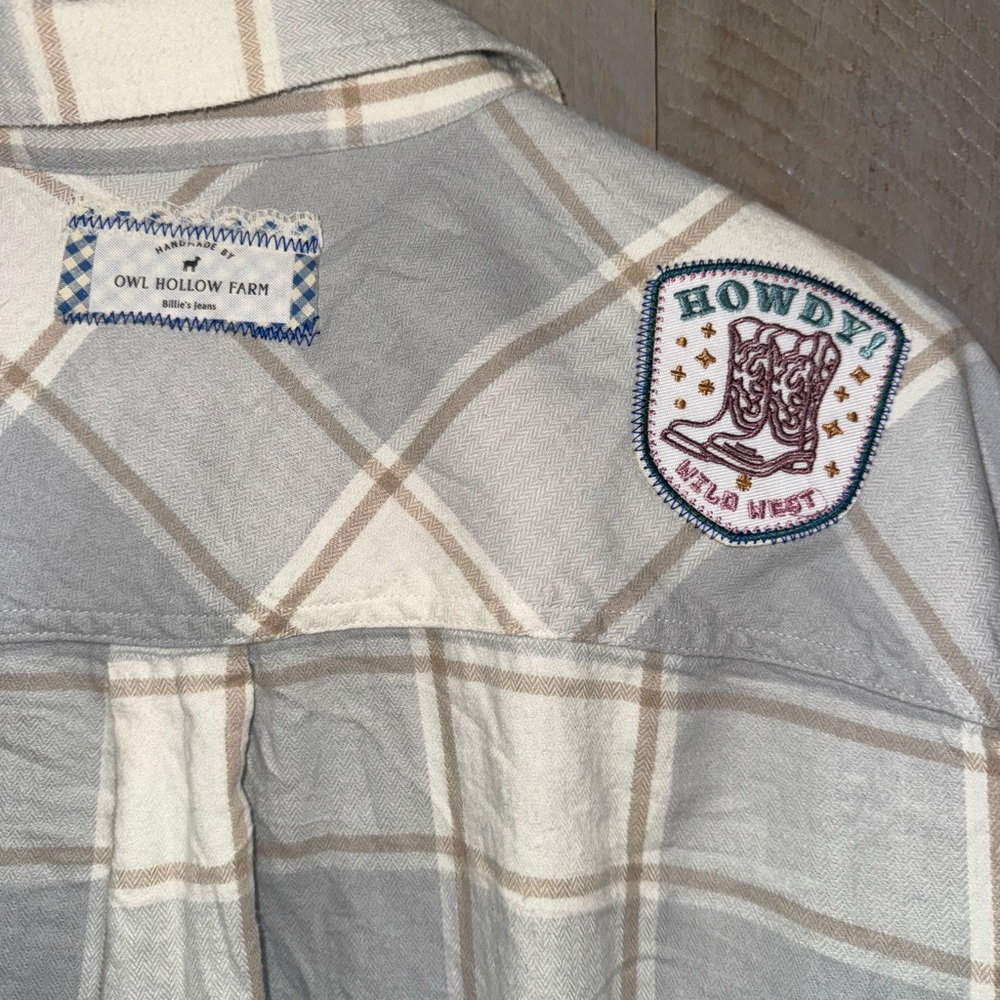 LOFT Coastal Cowgirl Plaid Shirt - Picture 4 of 4
